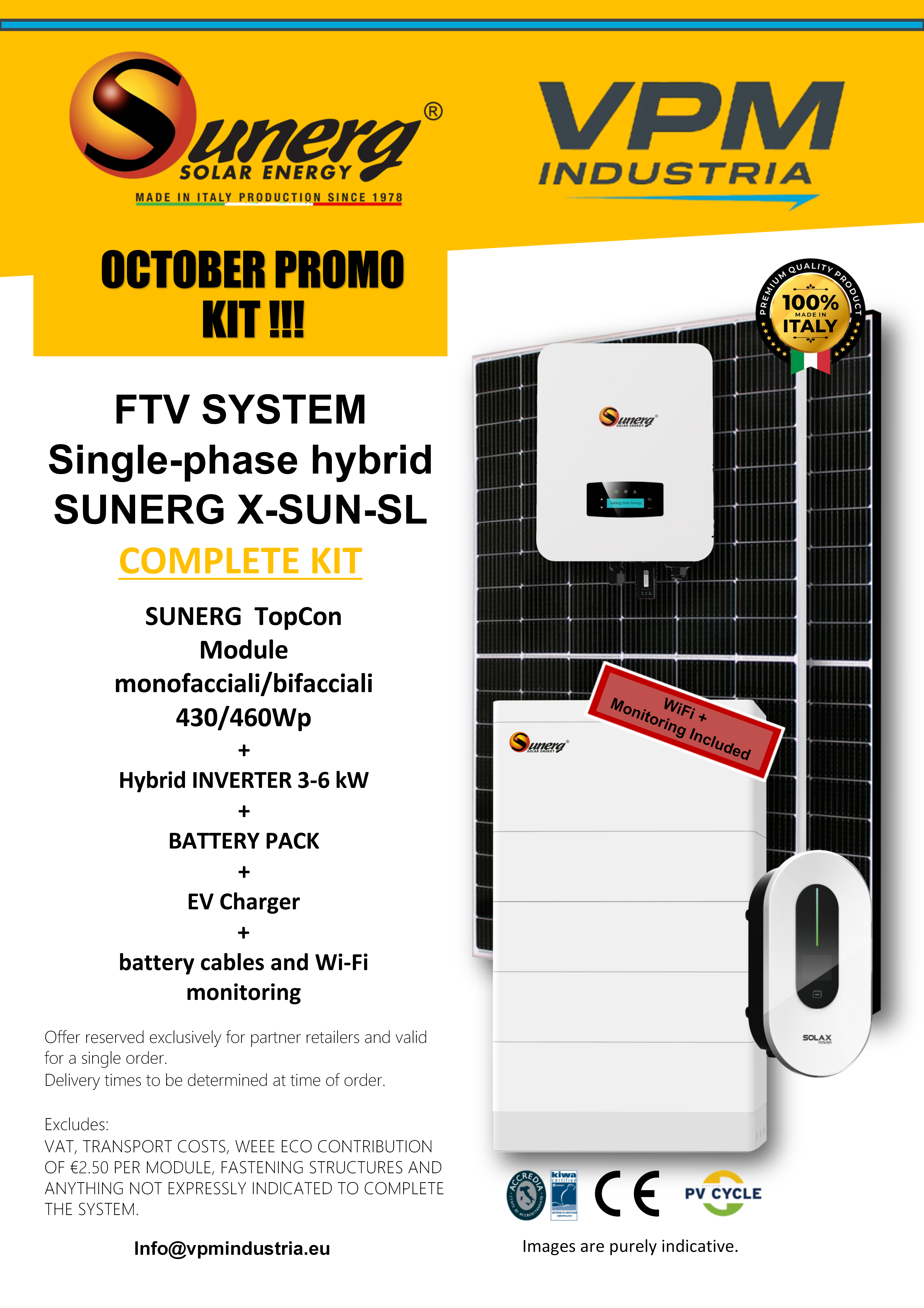 Sunerg VPM Complete Solar Kit